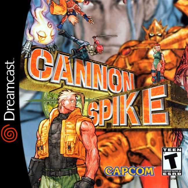 Cannon Spike box art for Sega Dreamcast